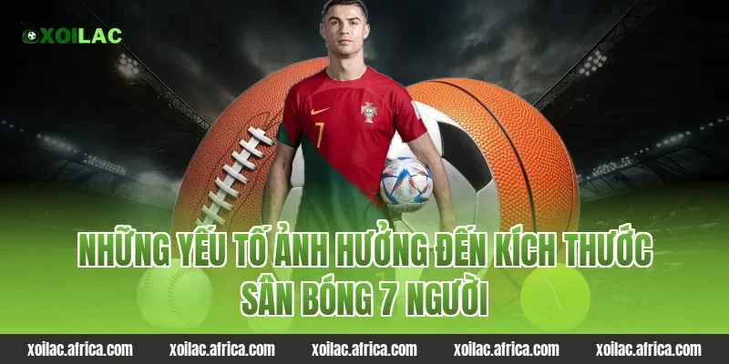 Những yếu tố ảnh hưởng đến kích thước sân bóng 7 người