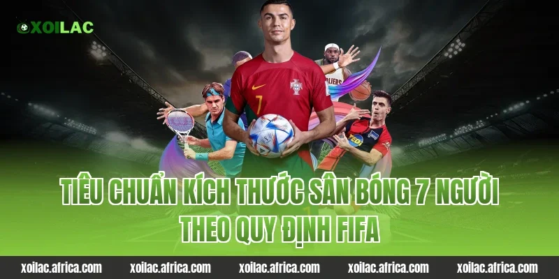 Tiêu chuẩn kích thước sân bóng 7 người theo quy định FIFA